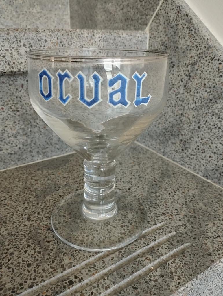 Orval glas email, Verzamelen, Ophalen, Zo goed als nieuw