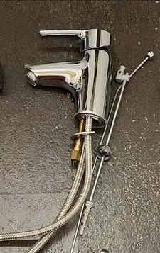 Badkamerkraant Grohe, Doe-het-zelf en Bouw, Sanitair, Zo goed als nieuw, Bad, Koper, Ophalen of Verzenden