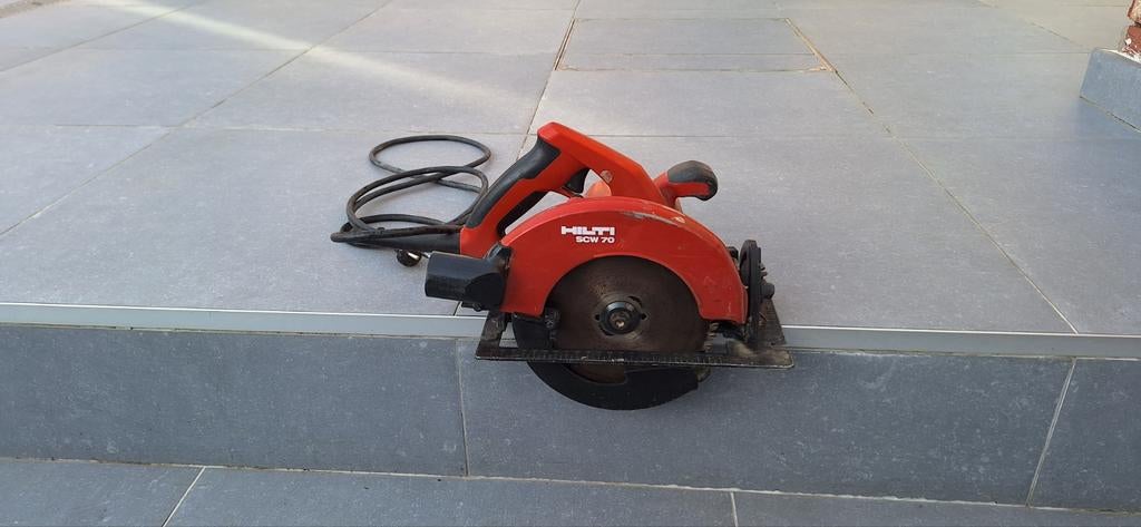 Scie circulaire hilti, Doe-het-zelf en Bouw, Gereedschap | Zaagmachines, Ophalen of Verzenden