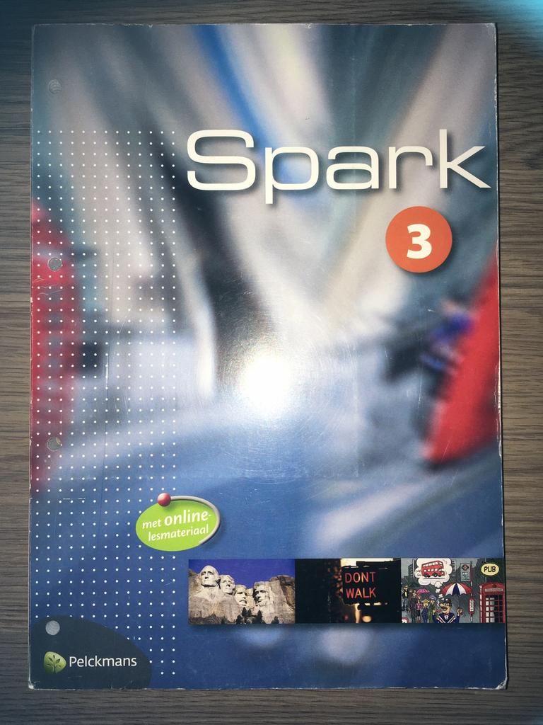 Spark 3 leerwerkboek, Ophalen of Verzenden, Zo goed als nieuw, Engels, Pelckmans