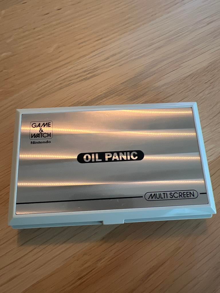 Nintendo Game & Watch Oil Panic 1982 - perfecte staat, Overige typen, Ophalen of Verzenden, Zo goed als nieuw, Draadloos
