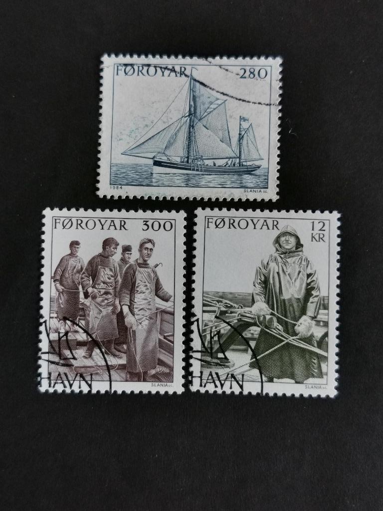 Îles Féroé/Foroyar 1984 - pêche, Timbres & Monnaies, Timbres | Europe | Scandinavie, Enlèvement ou Envoi, Danemark, Affranchi