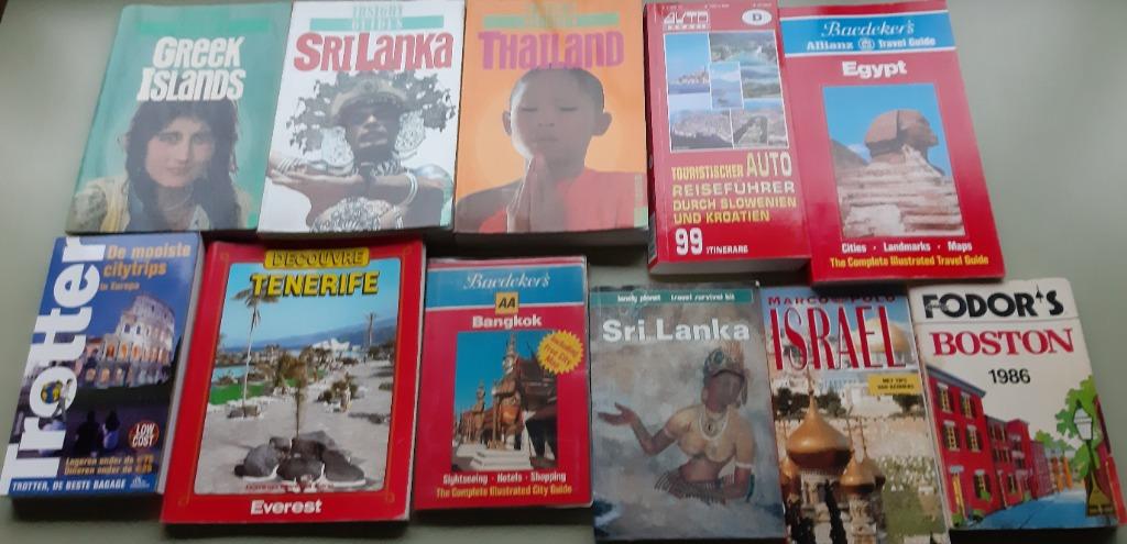 lot reisboeken, Boeken, Ophalen of Verzenden, Zo goed als nieuw, Reisgids of -boek, Overige merken