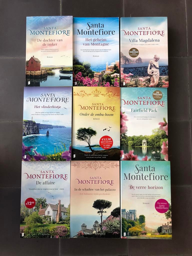 Santa Montefiore verschillende boeken, Enlèvement ou Envoi, Comme neuf