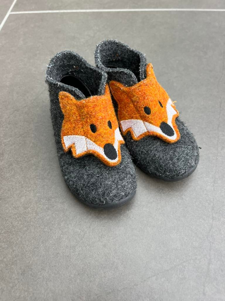 Pantoffels Maat 22 Superfit “vos”, Superfit, Gebruikt, Jongen of Meisje, Overige typen