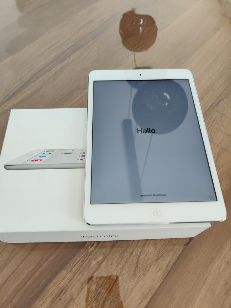 Apple iPad mini2 - 16gb wit in perfecte staat., Enlèvement ou Envoi, Comme neuf, Blanc, Apple iPad