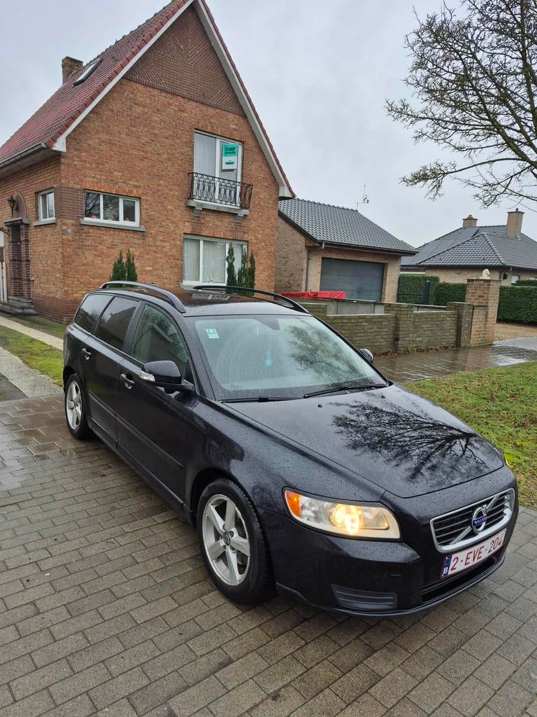 Volvo V50 1.6 DriveE 2010 Euro 5, Auto's, Voorwielaandrijving, Euro 5, Stof, Zwart
