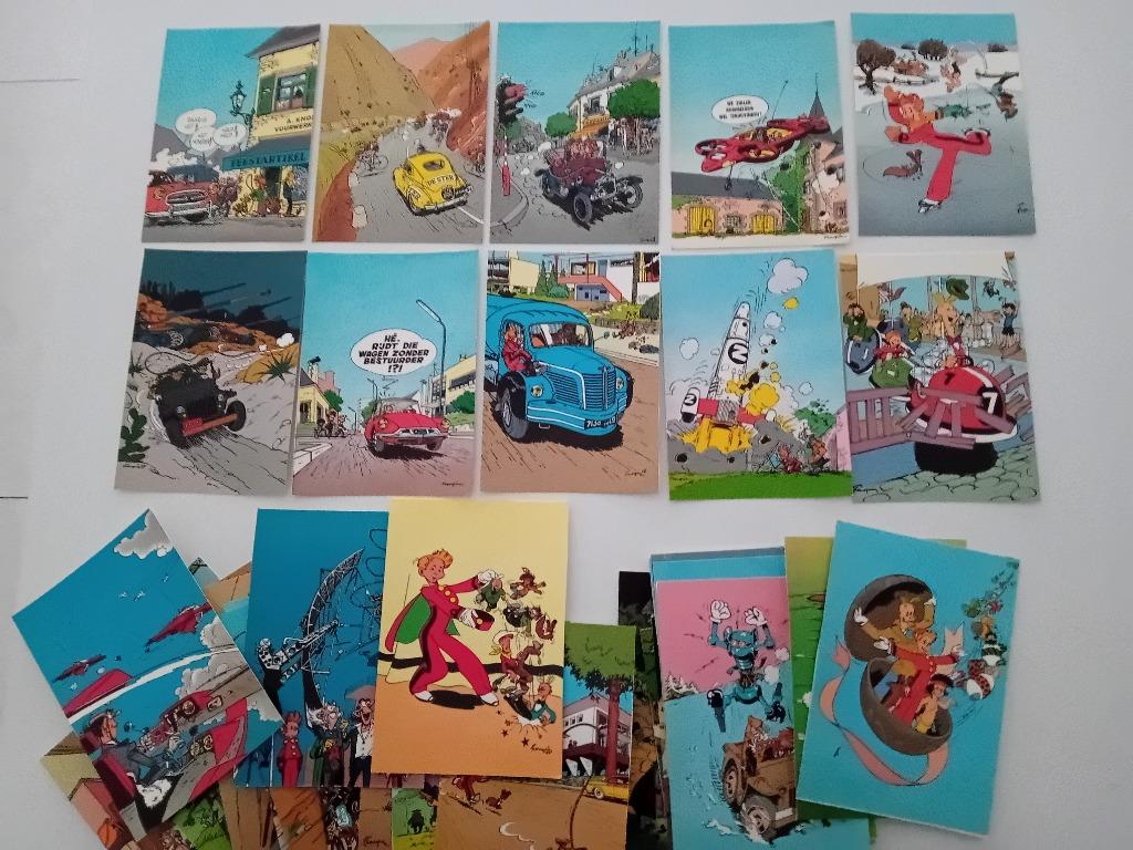 garçon manqué, Collections, Envoi, Gaston ou Spirou, Comme neuf, Image, Affiche ou Autocollant