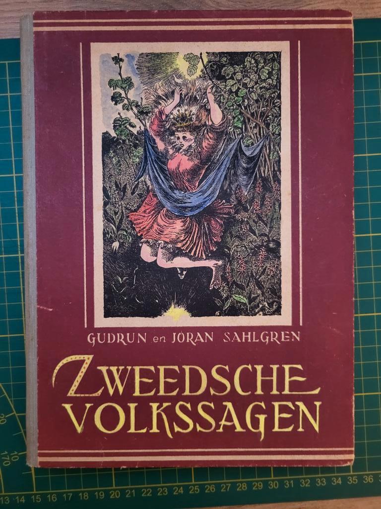 Gudrun & Joran Sahlgren - Zweedsche Volkssagen - 1946, Ophalen of Verzenden, Gelezen
