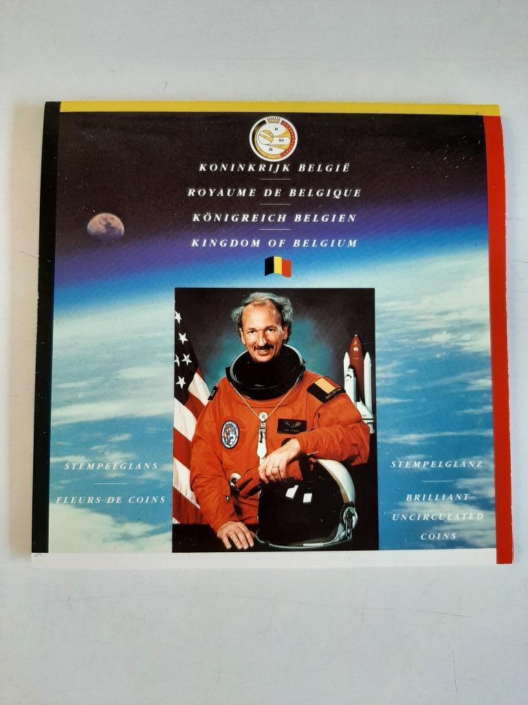 Set de 1992 pièces du FDC belge ; Dirk Frimout, Timbres & Monnaies, Monnaies | Belgique, Série, Autre, Enlèvement ou Envoi