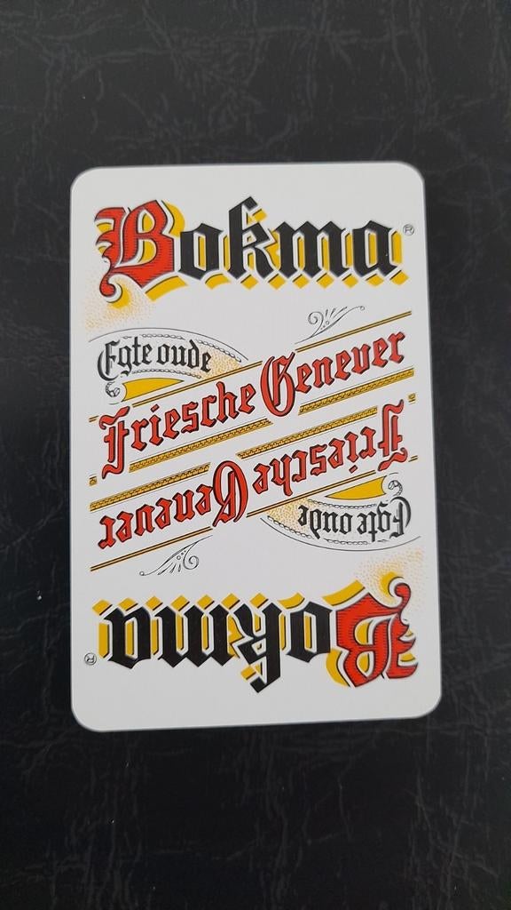 Speelkaart  Bokma  !, Verzamelen, Ophalen of Verzenden, Zo goed als nieuw