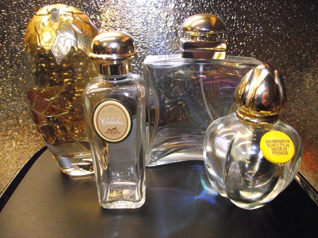 antieke parfumcollectie, waaronder een namaakcollectie,, Ophalen of Verzenden, Gebruikt, Parfumfles