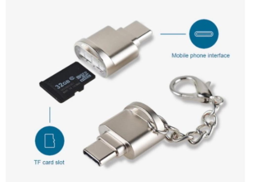 Lecteur De Carte USB 3.1 Type C MicroSD OTG., Enlèvement ou Envoi, Neuf, Autres types