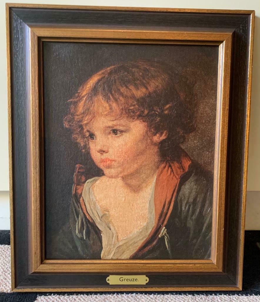 Schilderij Greuze, Antiek en Kunst, Ophalen of Verzenden
