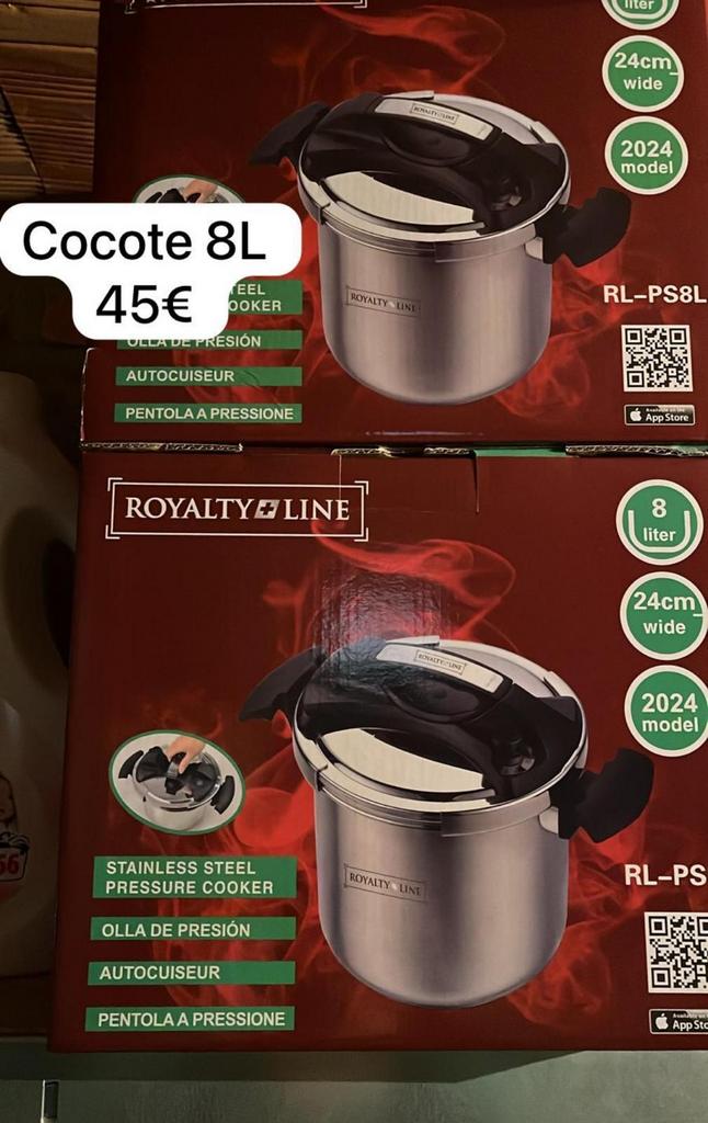 Cocotte minute 8l, Enlèvement, Lave-vaisselle, Neuf