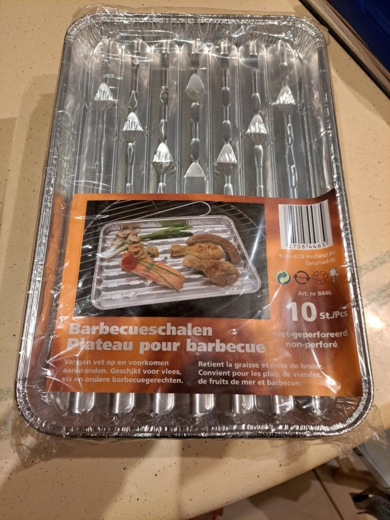 Barbequeschaaltjes, Ophalen, Nieuw