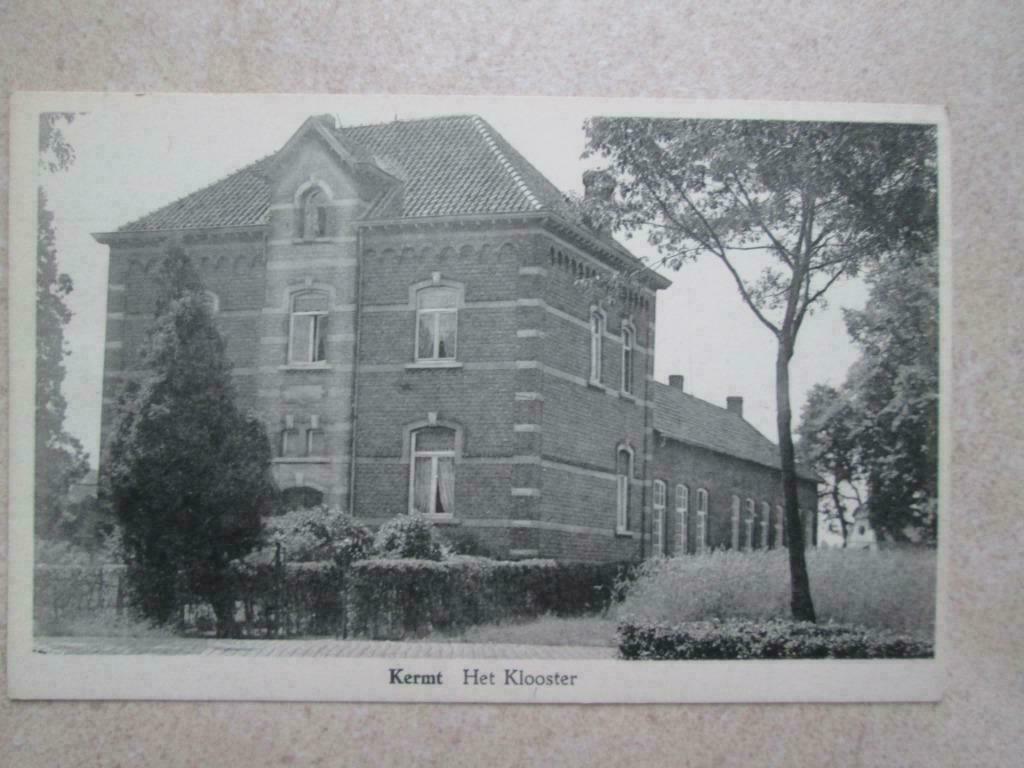 oude postkaart Kermt (Klooster), Envoi
