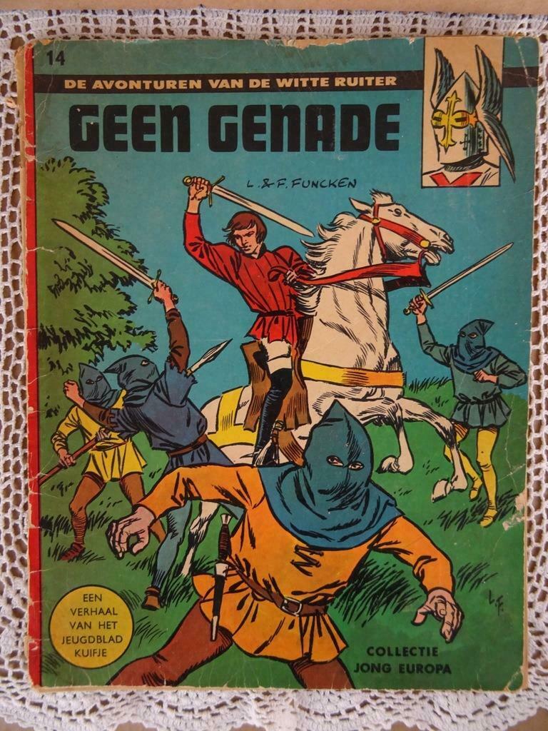 Les aventures du cavalier blanc 14 No Mercy 1ère édition 196, Enlèvement ou Envoi, Une BD, Utilisé, L. & F. Funcken