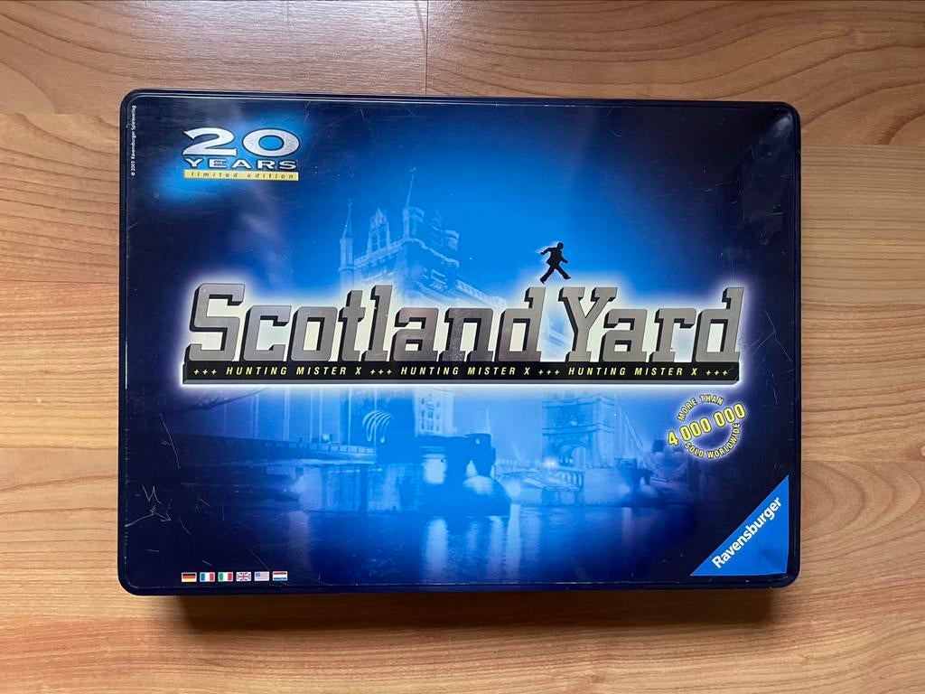 Scotland Yard (20jaar jubileum editie), Hobby en Vrije tijd, Ophalen, Gebruikt