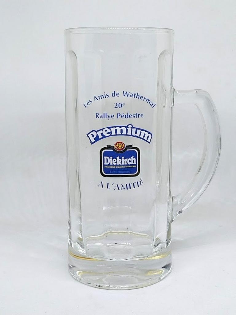 chope DIEKIRCH avec surcharge "rallye", Collections, Marques de bière, Enlèvement ou Envoi