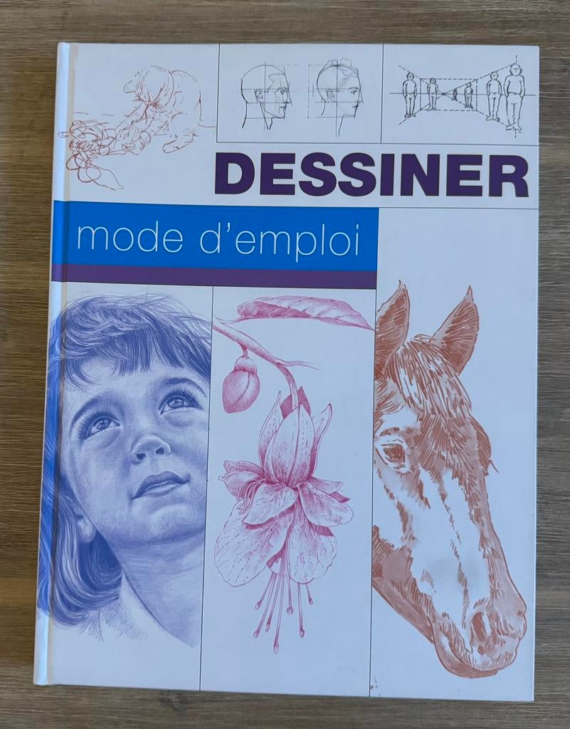 Livre d’apprentissage au dessin, Ophalen of Verzenden, Zo goed als nieuw