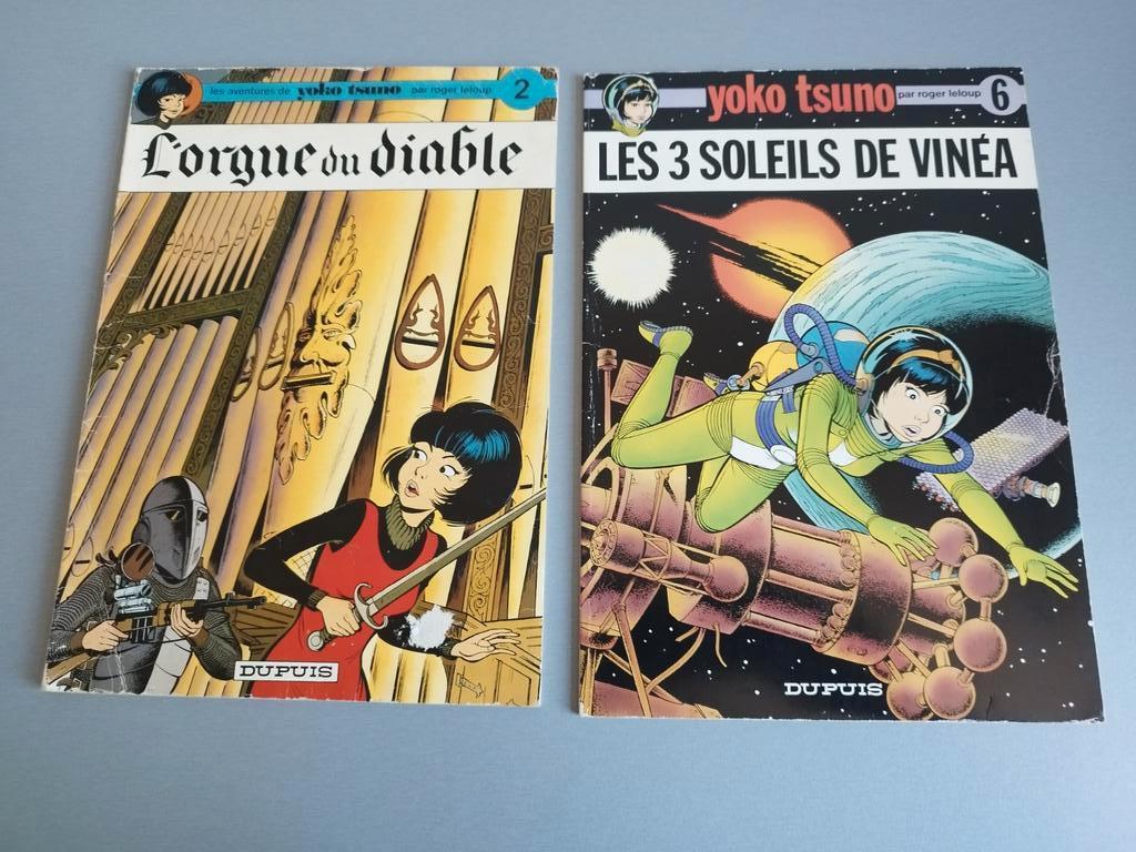 Yoko Tsuno Tomes 2 et 6 brochés Leloup, Série complète ou Série, Enlèvement ou Envoi, Utilisé
