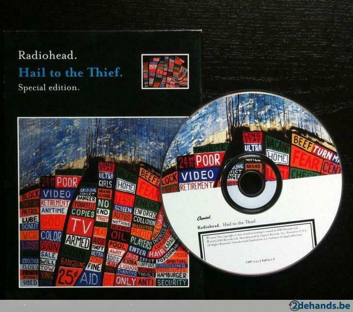 RADIOHEAD - Hail to the thief (Limited CD versie), Envoi