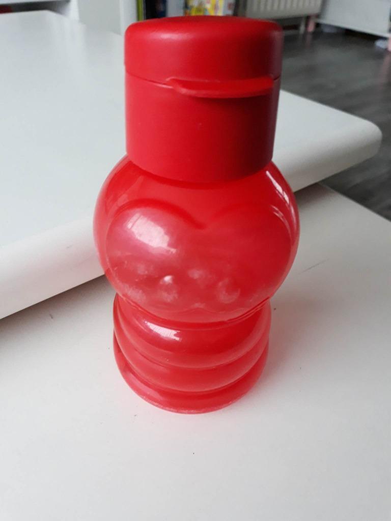 tupperware kinder drinkfles. Wormpje., Huis en Inrichting, Ophalen, Gebruikt, Rood
