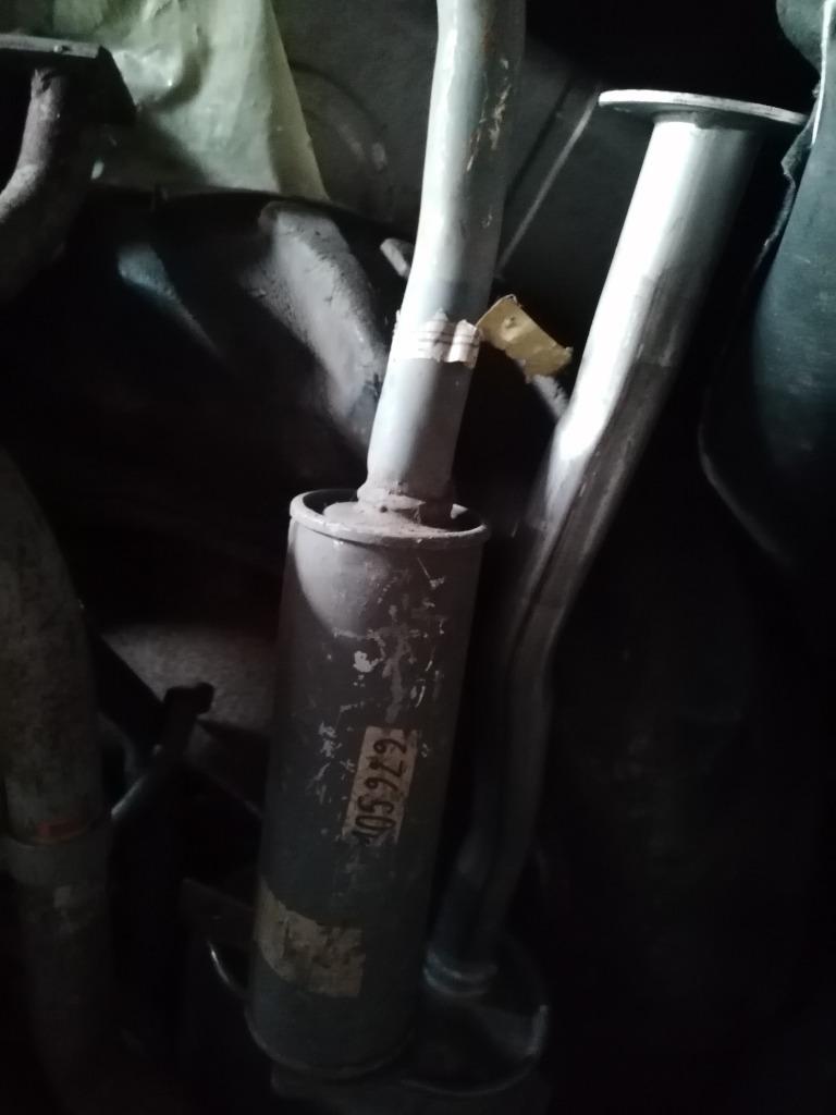 Audi 80 90 b2 uitlaatpot midden, Auto-onderdelen, Uitlaatsystemen, Audi, Nieuw, Ophalen