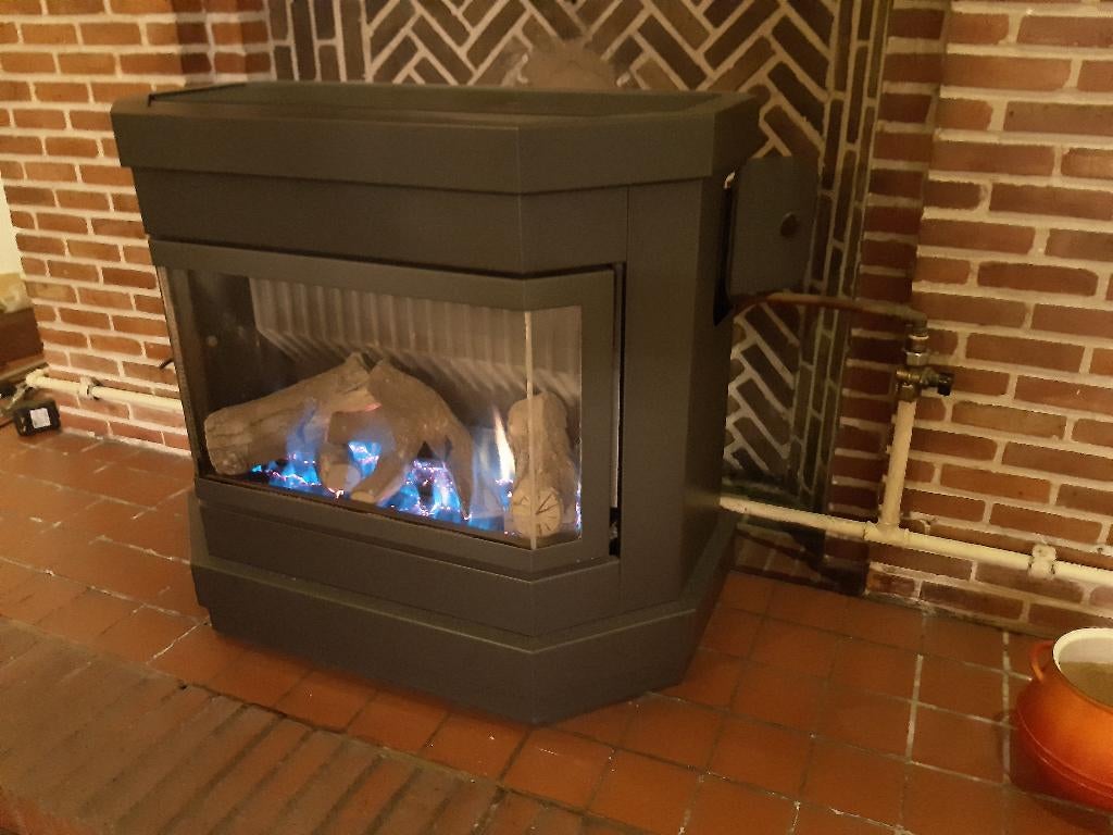 WELLSTRALER 10500 W gaskachel, schouwaansluiting, Ophalen, Gebruikt, Gashaard