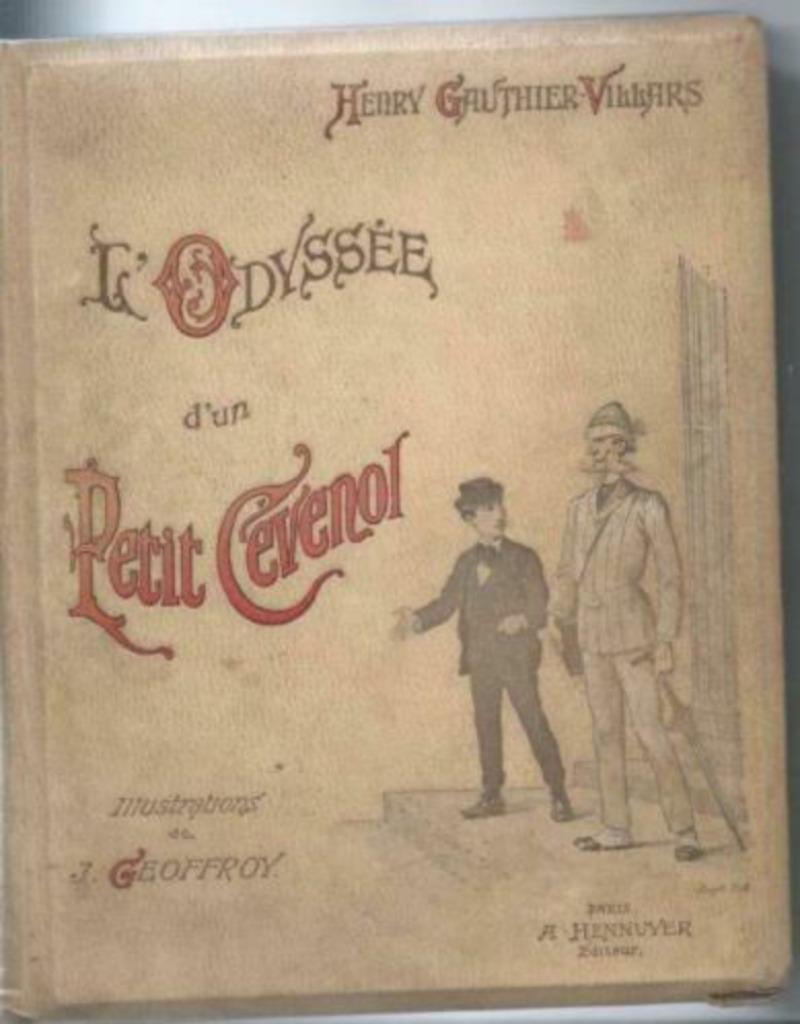 L'Odyssée d'un Petit Cévenol, Enlèvement ou Envoi, Belgique, Henry Gauthier - Villars, Utilisé