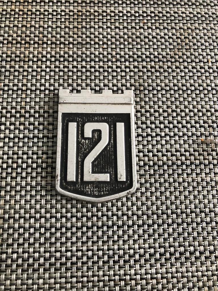 emblème insigne logo Volvo Amazon 121, Auto-onderdelen, Ophalen, Gebruikt, Volvo