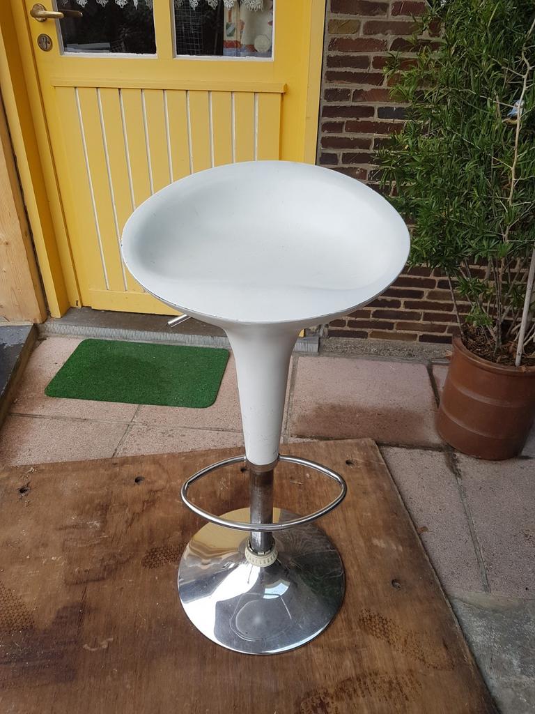 Tabouret bar vintage réglable, Maison & Meubles, Tabourets de bar, Enlèvement ou Envoi, Comme neuf