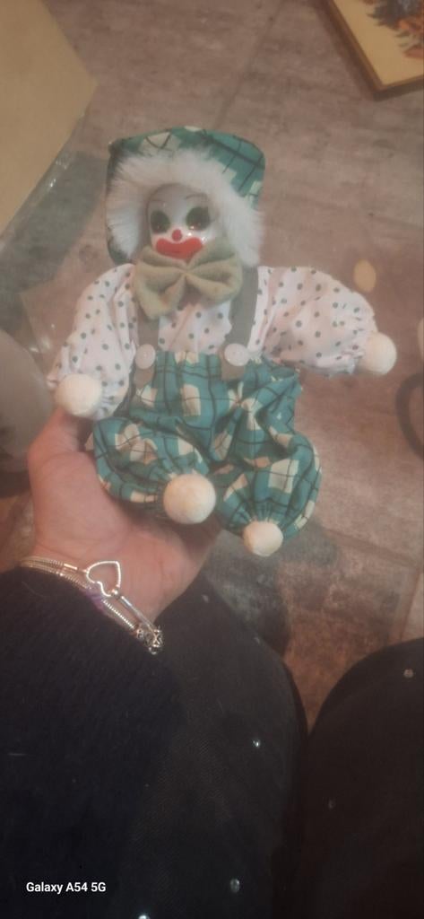 Clown porcelaine, Verzamelen, Beelden en Beeldjes, Ophalen of Verzenden