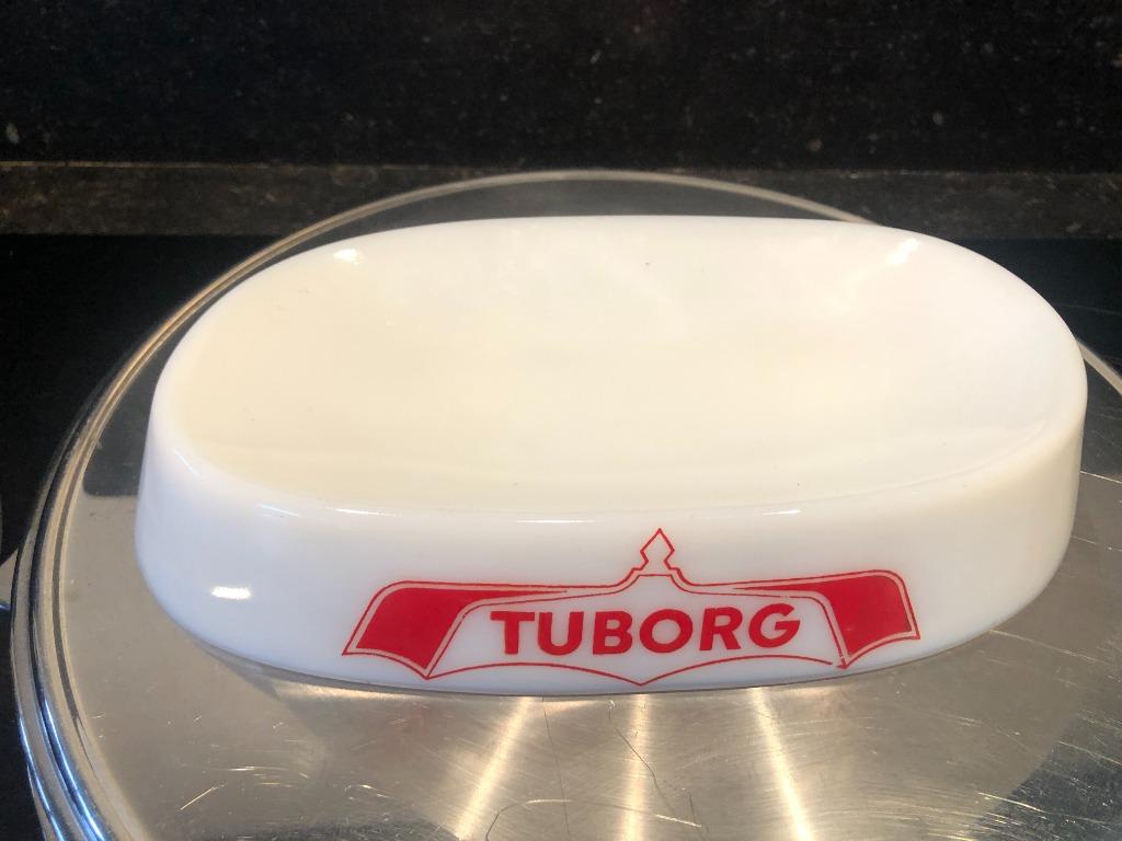 vintage TUBORG asbak groot formaat, Antiquités & Art, Curiosités & Brocante, Enlèvement ou Envoi