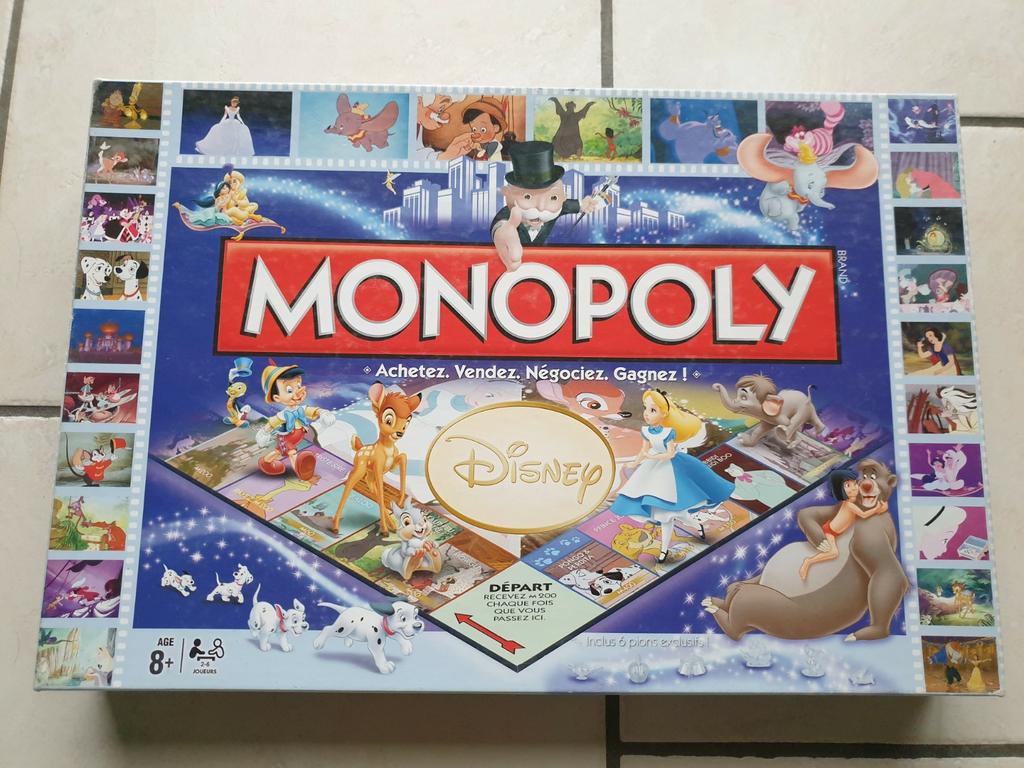 Monopoly Disney, Hobby en Vrije tijd, Ophalen of Verzenden, Zo goed als nieuw