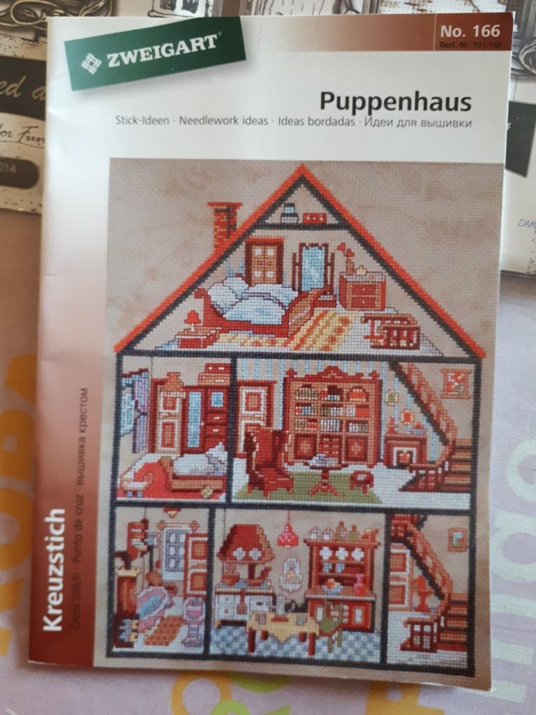 kruissteek patronenboekje poppenhuis zweigart, Hobby en Vrije tijd, Ophalen of Verzenden, Nieuw, Handborduren, Patroon