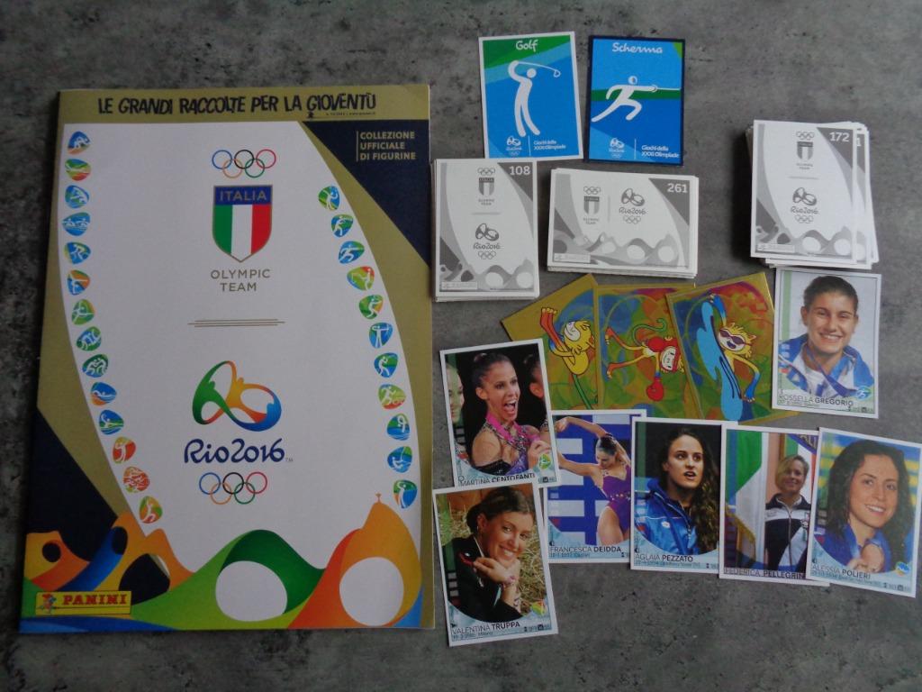 PANINI STICKERS RIO 2016 OLYMPISCHE SPELEN  109 STUKS, Ophalen of Verzenden
