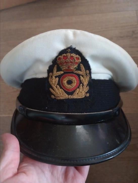 Képi de sous-officier de la marine belge, Collections, Enlèvement ou Envoi, Marine