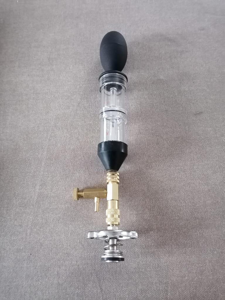 Cilinderkop lek tester kop pakking lek tester met 3 adapters, Auto diversen, Verzenden, Nieuw