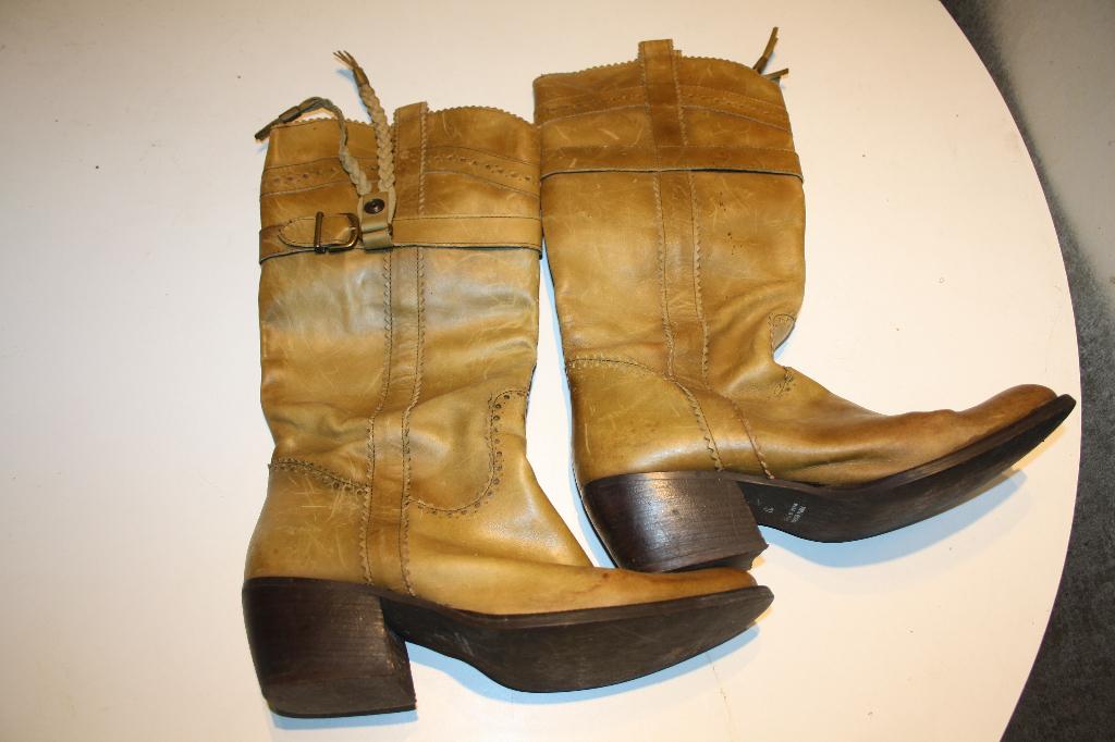 cowboylaarzen, Vêtements | Femmes, Chaussures, ANDERE, Brun, Enlèvement, Porté