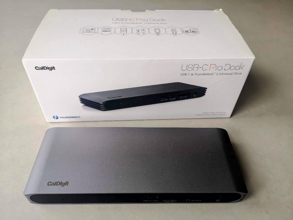CalDigit USB-C Pro Dock + Alim 150W + Câble TB4, Informatique & Logiciels, Stations d'accueil, Comme neuf, Station d'accueil, Portable