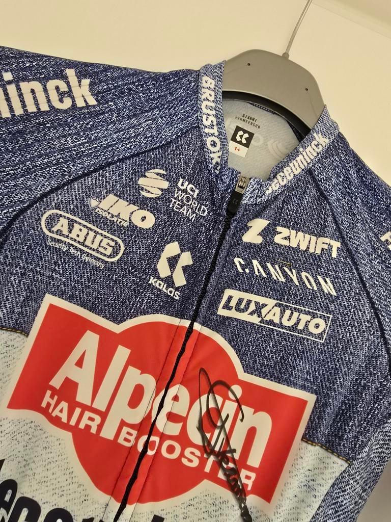 Gesigneerd wielertenu Gianni Vermeersch Alpecin, Enlèvement ou Envoi