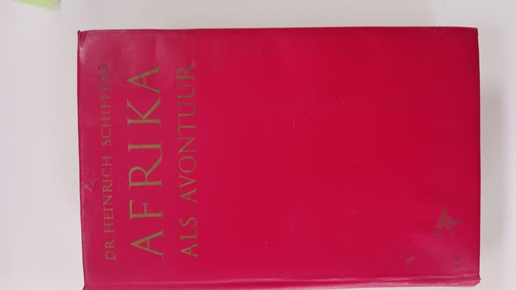 AFRIKA. Afrika als avontuur., Ophalen, Zo goed als nieuw