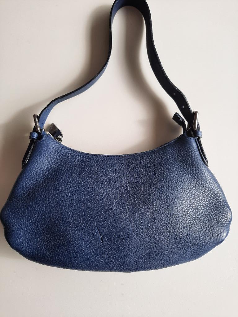 handtas, Handtassen en Accessoires, Tassen | Damestassen, Ophalen of Verzenden, Zo goed als nieuw, Blauw, Handtas