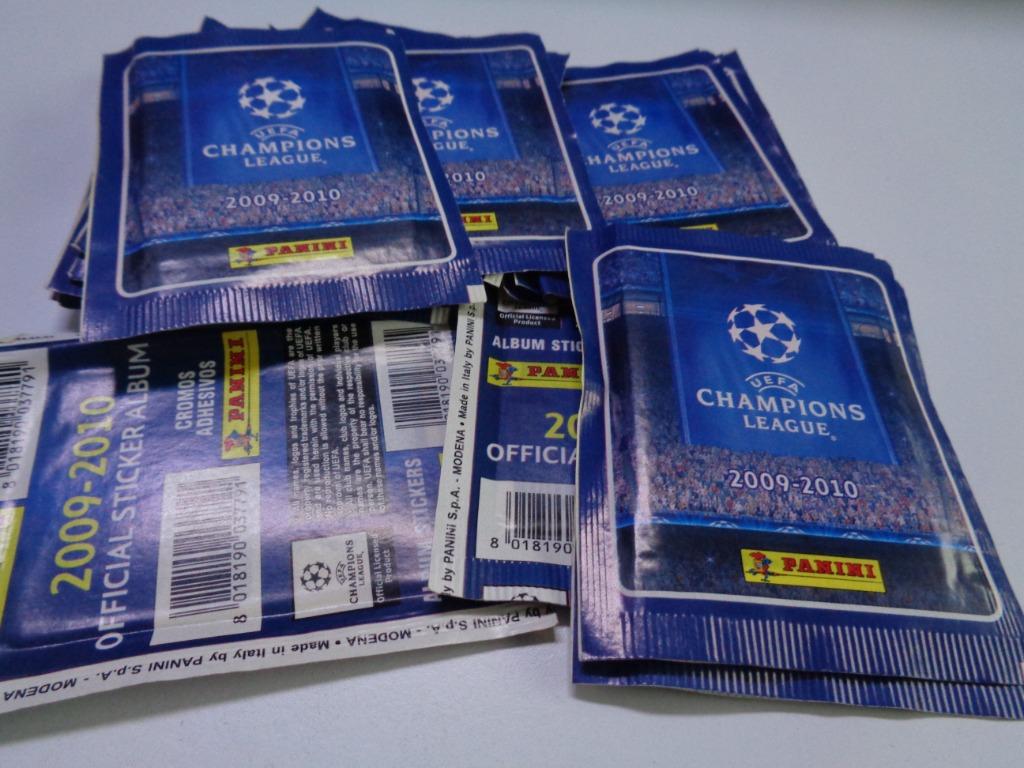 PANINI voetbal STICKERS Champions League 2010/2011 sealed  G, Ophalen of Verzenden