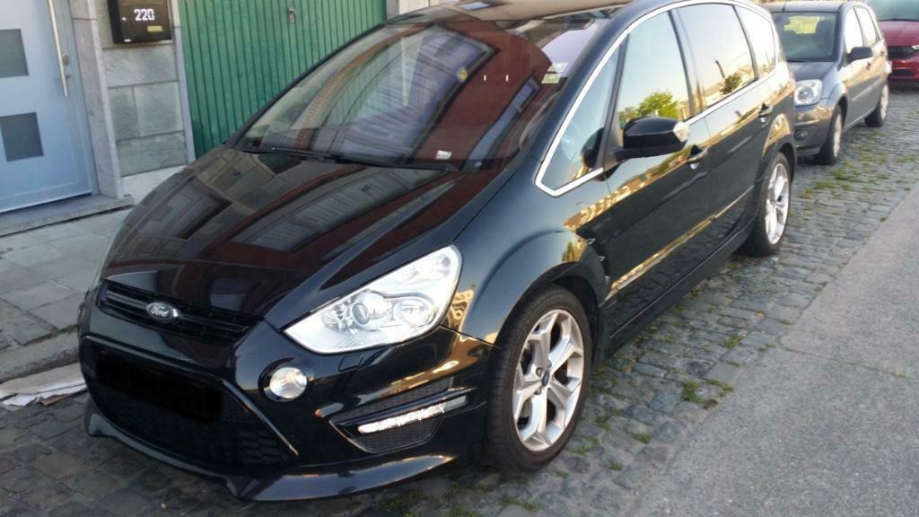 Ford s-Max auto is met een goede banden remblokken vooraan, Automaat, Euro 5, Zwart, Zwart