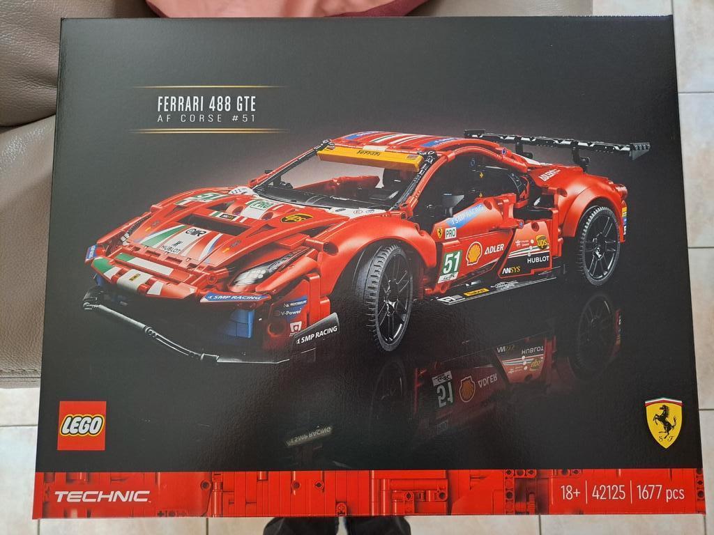 42125 LEGO Technic Ferrari 488 GTE 'AF Corse #51', Enlèvement, Neuf, Ensemble complet, Lego