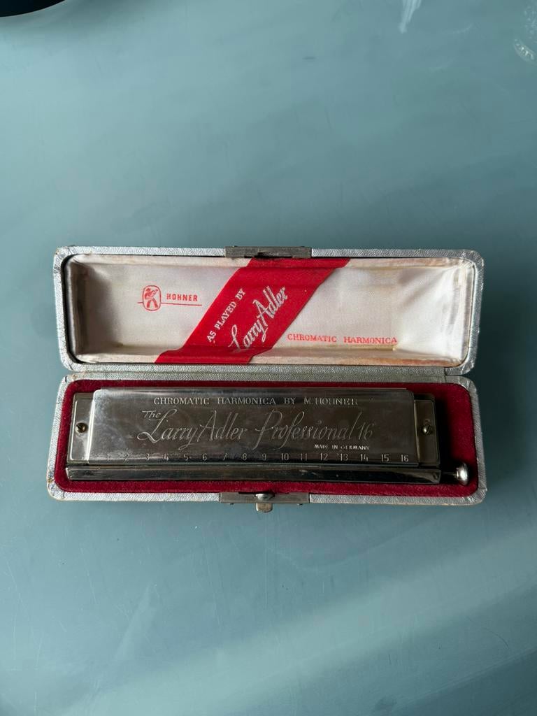 Mondharmonica, Ophalen of Verzenden, Gebruikt, Met koffer of doosje
