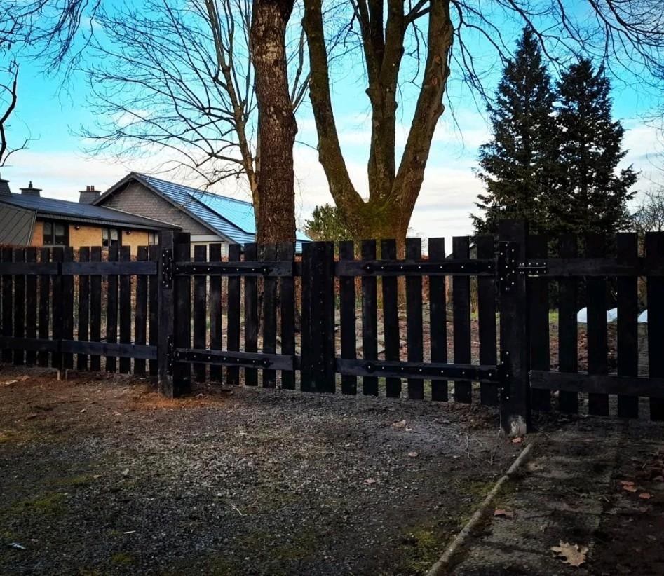 Pallerkaders , hekje voor tuin of andere, Doe-het-zelf en Bouw, Hout en Planken, Ophalen, Zo goed als nieuw